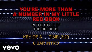 The Drifters - You&#39;re More Than A Number In My Little Red Book (Karaoke)