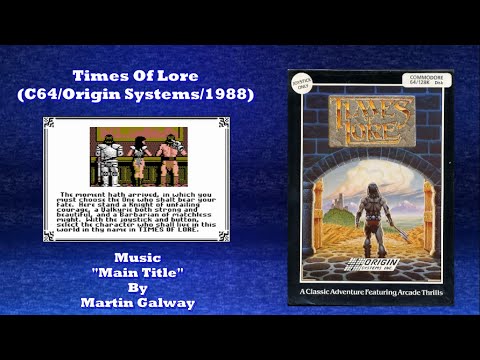 Wired For Sound MIX#172 (Times of Lore/C64/Origin Systems/Martin Galway/OST)