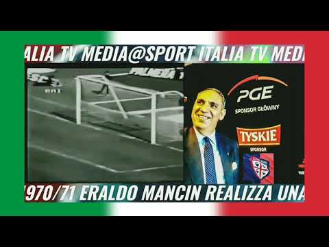 ERALDO MANCIN REALIZZA UNA TRIPLETTA CAGLIARI 4 VERONA 1 CAMPIONATOV1970/71
