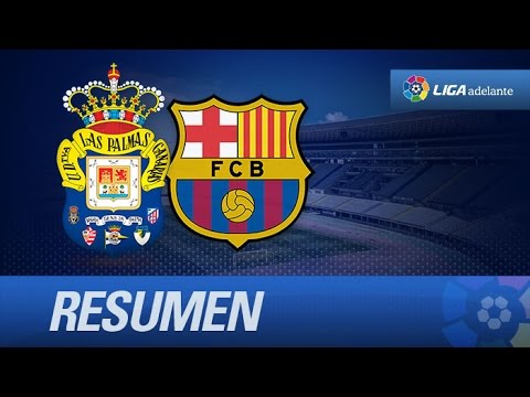 Resumen de UD Las Palmas (4-3) FC Barcelona B