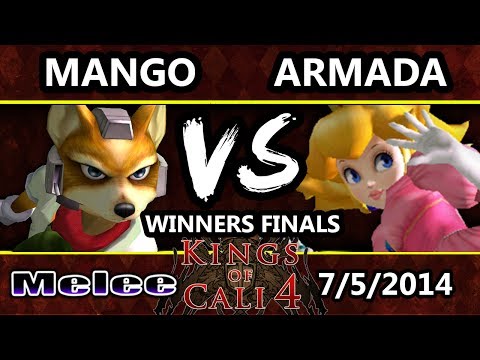 Kings of Cali 4 - Armada (Peach) Vs. Mango (Fox) - Winners Finals