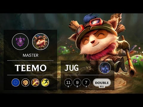 Teemo Jungle vs Sylas - EUW Master Patch 9.18