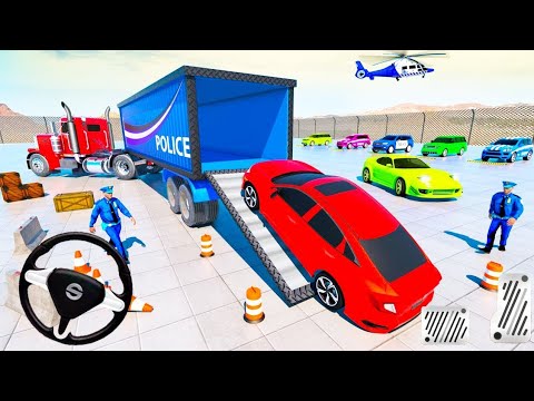 Police Vehicle Transport Simulator - Police Transport Simulator Game 2023 - Android Gameplay