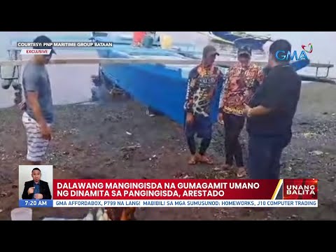 Dalawang mangingisda na gumagamit umano ng dinamita sa pangingisda, arestado | UB
