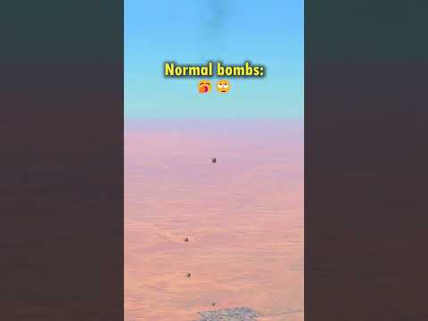 Normal Bombs vs Napalm Bombs🔥💀 | Warthunder