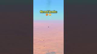 Normal Bombs vs Napalm Bombs🔥💀 | Warthunder