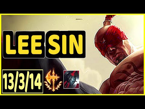 LEE SIN VS WARWICK - 13/3/14 KDA JUNGLE GAMEPLAY CHALLENGER I