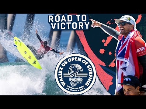 Ezekiel Lau's Road To Victory At The 2022 Wallex US Open Of Surfing Presented by Pacifico