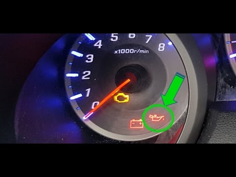 What do you do when you get a Low Oil Pressure Light while driving