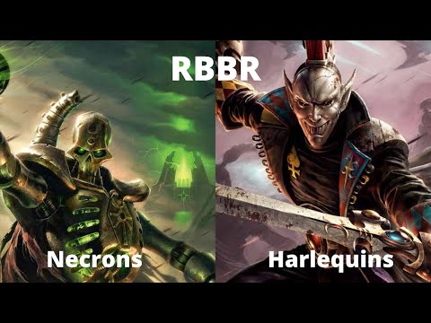 Necrons vs Harlequins: Warhammer 40k Battle Report 10-1-22 Warzone Nephilim Mission