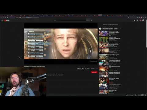 Asmongold reacts to epic edit of his ifrit limit break moment - (Asmongold: Just chatting)