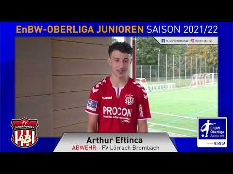 EnBW-Oberliga - FV Lörrach Brombach - 21/22 - Arthur Eftinca