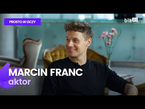 "ZAWSZE chciałem być AKTOREM". Marcin Franc nie tylko o MUSICALU i DUBBINGU | PROSTO W OCZY