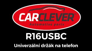 Univerzální držák telefonu na kolo, motocykl s USB / USB-C nabíječkou