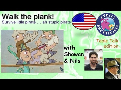 Cyrils Brettspiele - Table Talk Edition (eng.) - Walk the plank! - TS12
