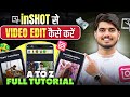 InShot App Se Video Editing Kaise Kare Step By Step Tutorial 2025 Inshot Video Editor