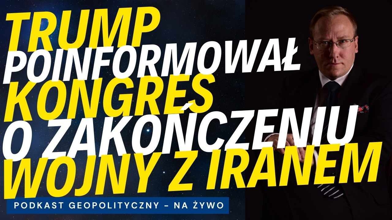 NA ŻYWO: Prezydent Trump poinformował Kongres o zakończeniu wojny z Iranem
