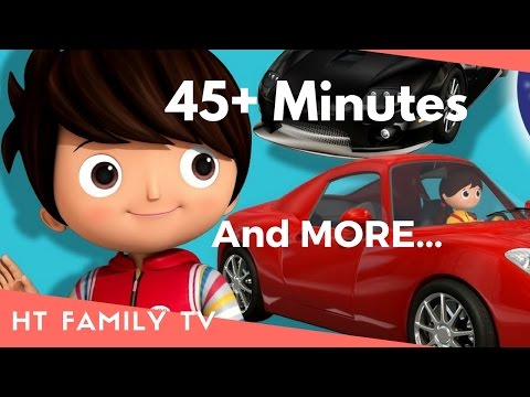 🚗 Driving In My Car Song Rhymes And More Video For Kids 🚗 45 Minutes Compilation from  HT BabyTV Video