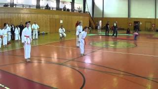 preview picture of video '20150321 - 7. Jarní přátelský turnaj karate - Humpolec - Kata tým - Kyjov-4 - 01'
