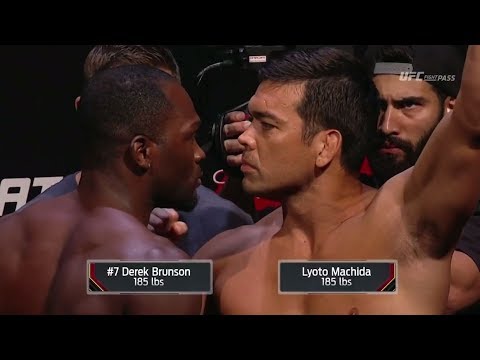 Fight Night Sao Paulo: Main and Co-main Event Weigh-in Faceoffs