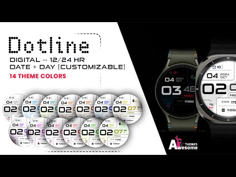 Dotline - Light Watch Face