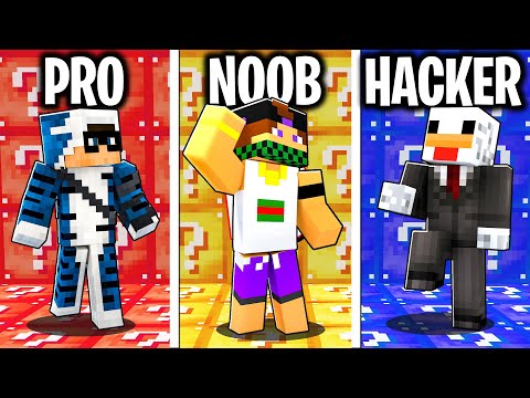 MARCY contro KENDAL nella SFIDA DEI LUCKYBLOCK DI MINECRAFT