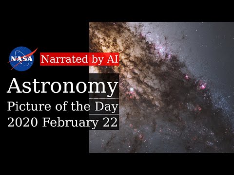 APOD: 2020-02-22 - Central Centaurus A (Narrated by Emma)