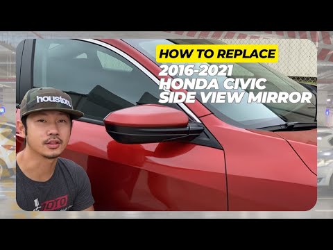 How to Replace 2016-2021 Honda Civic Side Mirror (EASY DIY + Full Guide)