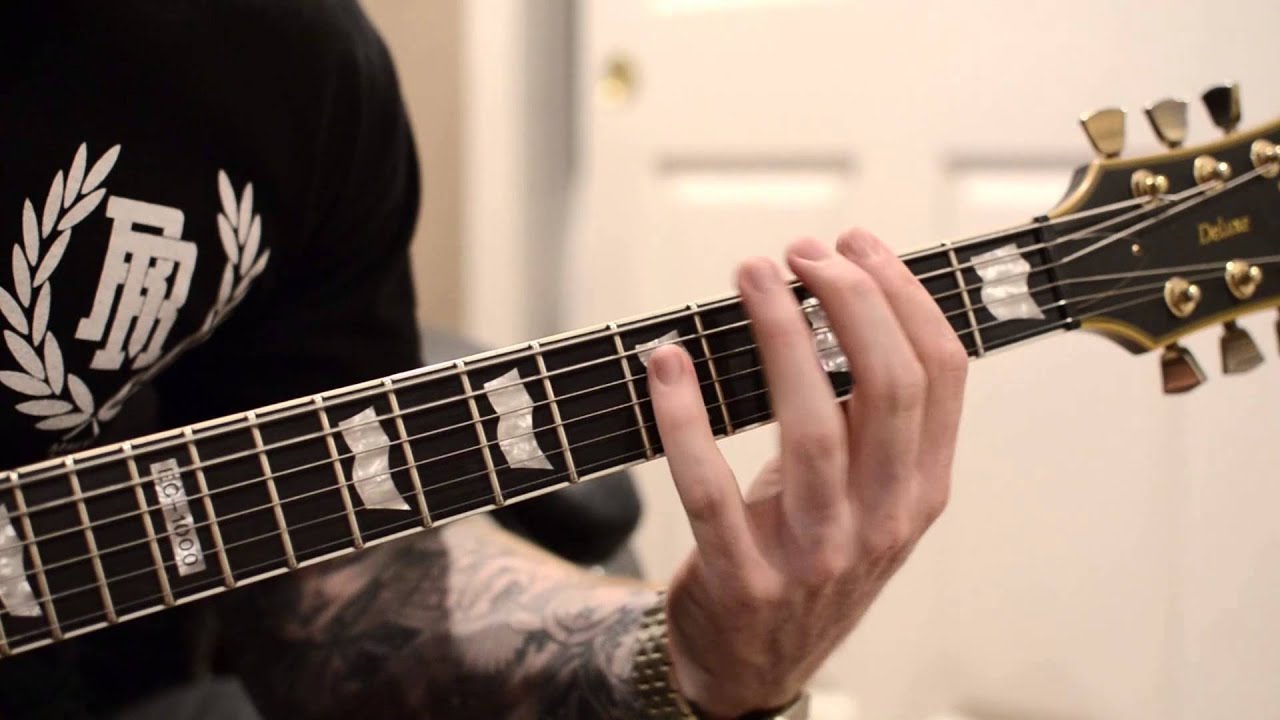 A SKYLIT DRIVE - Nick's Guitar Lesson: RISE - YouTube