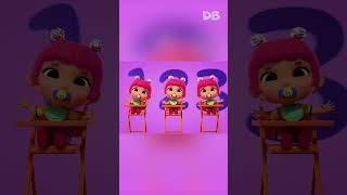 1 Potty, 2 Bibs, 3 Nappies &amp; 4 Dummies with Baby DB | D Billions #shorts