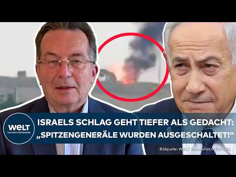 IRAN: Israel greift Irans Nuklearapperate an! Experte verrät: Spitzengeneräle sind ausgeschaltet!