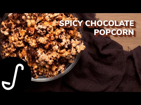 Too Hot To Handle Inspired: Spicy Popcorn with Dark Chocolate