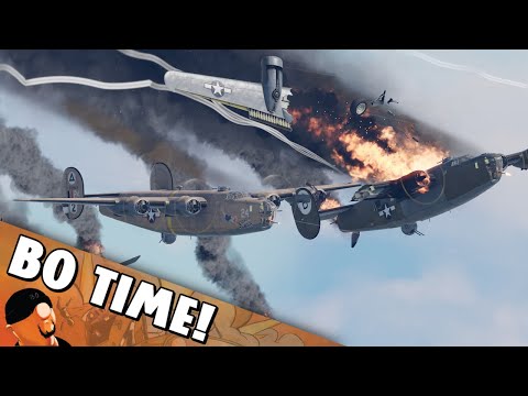 Flying The B-24 Liberator In War Thunder! - We Are Our Own Worst Enemies...