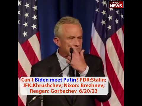 "Can't Biden Meet With Putin?" Historical Comparison: FDR, JFK, Nixon, Reagan All Met Soviet Leaders