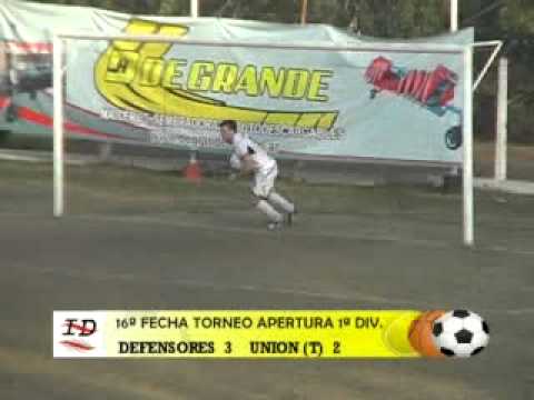 Fecha 16, Apertura 2012, LCF: Defensores 3 - 2 Unión (Tortugas)