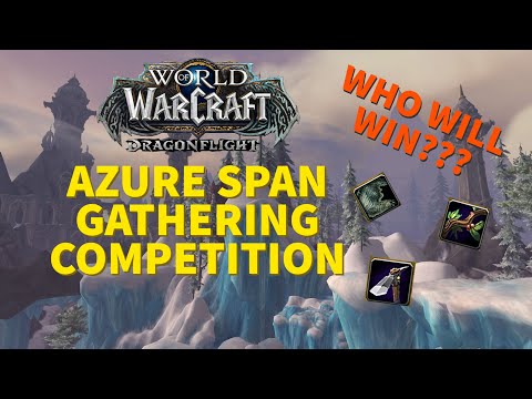 Level Up Gathering Professions: Gold Farm Competition in Azure Span