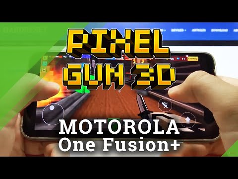 Discover Pixel Gun 3D Performance on Motorola One Fusion+ - Game Test