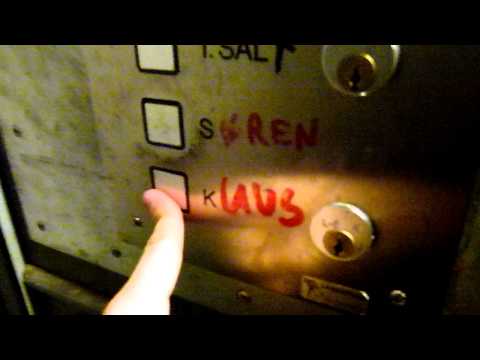 R.I.P! 1944 Thomas B. Thrige traction freight elevator (upd) @ Njalsgade 21G, Copenhagen, Denmark