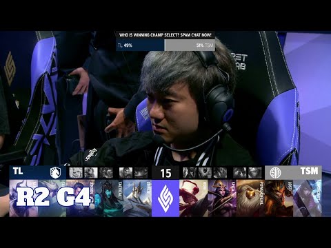 Team Liquid vs TSM - Game 4 | Round 2 Playoffs S11 LCS Summer 2021 | TL vs TSM G4