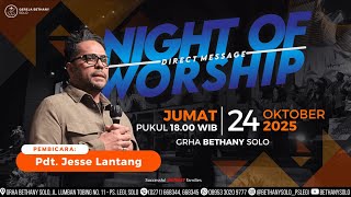 Download lagu Night of Worship | 24 Oktober 2025 | Pdt. Jesse Lantang mp3