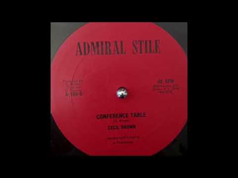 Cecil Brown - Conference Table & Version (Admiral Stile) 198?