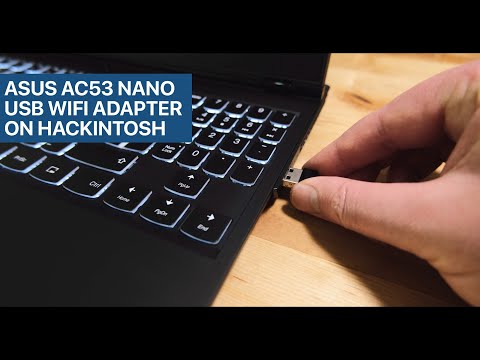 Asus | USB-AC53 NANO AC1200 Dual-band USB MU-MIMO Wi-Fi Adapteris | 2.4GHz/5GHz | 36 mėn. video