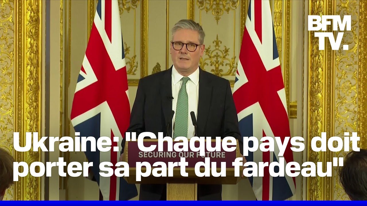 Aide à l'Ukraine: le point presse de Keir Starmer en intégralité
