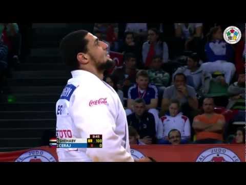 Judo Grand-Prix Samsun 2013: Islam EL SHEHABY (EGY) - Matjaz CERAJ (SLO) Bronze [+100kg]