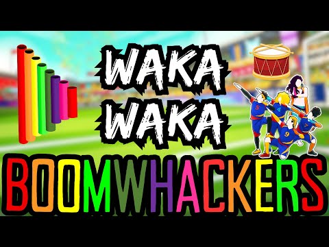 Waka Waka - EASY Boomwhacker & Bucket Drum Play Along | Shakira (Remake Version)