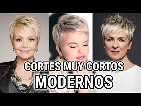 CORTES de CABELLO MUJER muy CORTOS pero MUY FEMENINOS y CON MUCHO ESTILO CORTES de PELO CORTO MUJER
