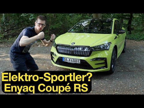 🔋 2022 Skoda Enyaq Coupé RS: Power–Test mit 220 kW bei vollem Akku [4K] - Autophorie
