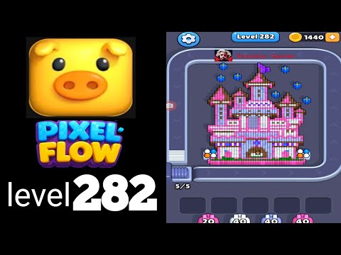 Pixel Flow Level 282 Walkthrough
