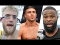 JAKE PAUL & TYRON WOODLEY BOTH GO IN ON TOMMY FURY OVER PULLING OUT OF FIGHT
