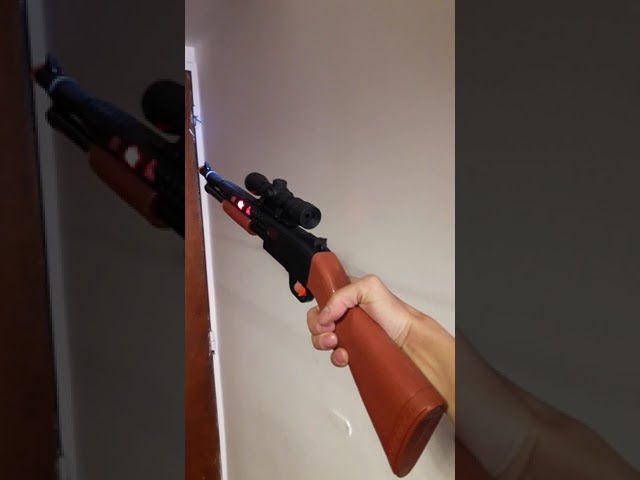 Vídeo relacionado con Juguete de Eyección de Concha, Palanca de Rifle, Escopeta de Acción, Pistola de Espuma de Juguete con Gafas Protectoras y Banda Stirp para Jóvenes Adolescentes
